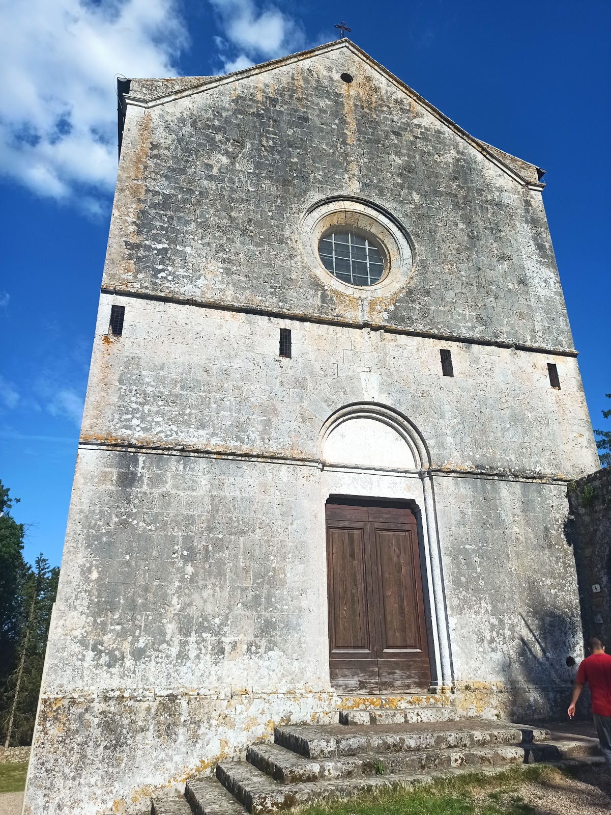 Hermitage Of St Leonardo At The Lake Monteriggioni Italia It