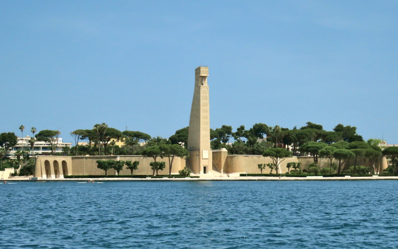 Civil Monument To The Italian Sailor Brindisi Italia It