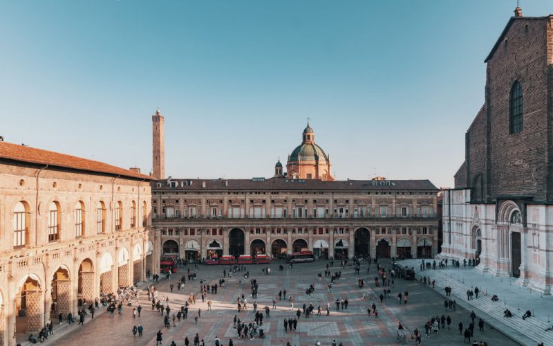 Piazza Maggiore a Bologna