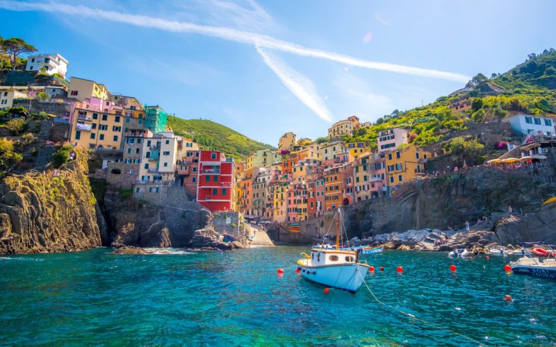 Riomaggiore and its colourful little houses