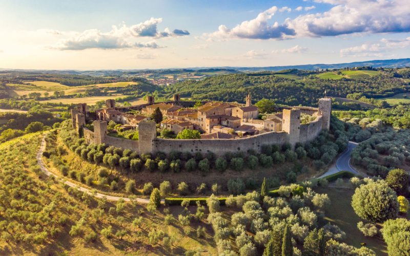 Monteriggioni e il suo castello