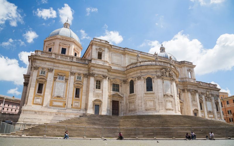 The Basilica of St. Mary Major and Via Merulana