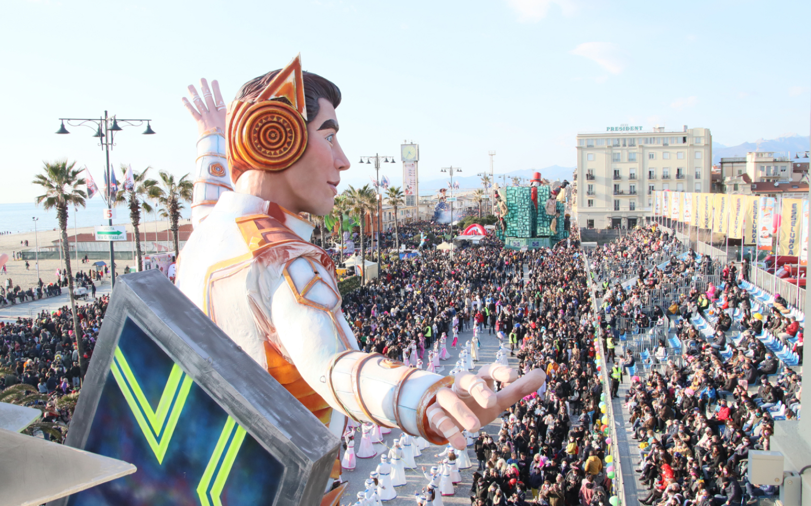 Carnaval de Viareggio 2023 en Toscana programa Italia.it