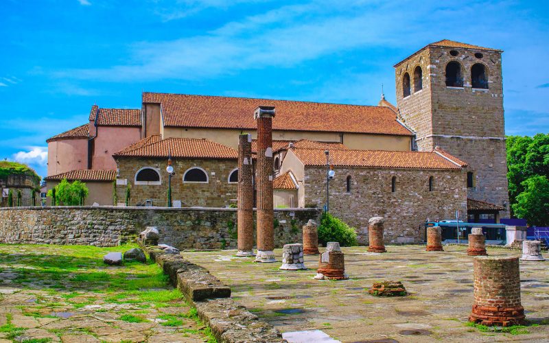 Cattedrale in cima al colle di San Giusto