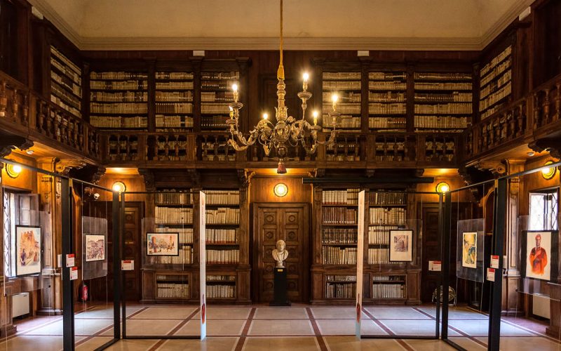 Una sala della Biblioteca Capitolare di Verona