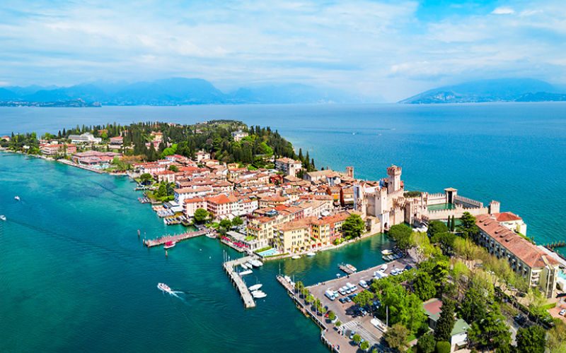 Sirmione built on water