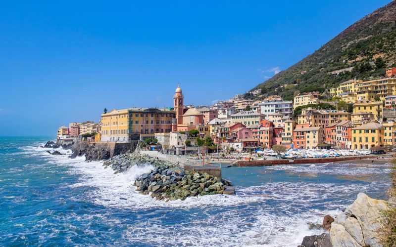 Dal quartiere di Castello fino a Nervi