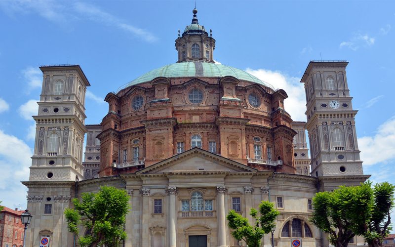 Santuario di Vicoforte, tra gli esempi più riusciti di architettura barocca in Piemonte.