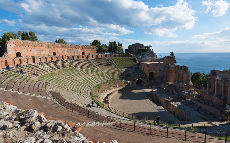 Il teatro greco di Taormina