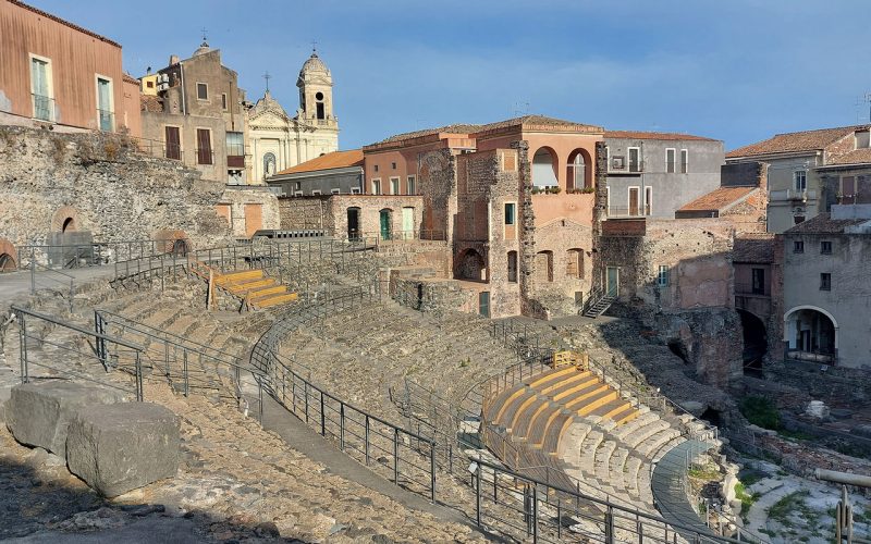 Il teatro greco romano di Catania