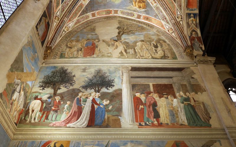  La Cappella Bacci con la Leggenda della vera croce di Piero della Francesca