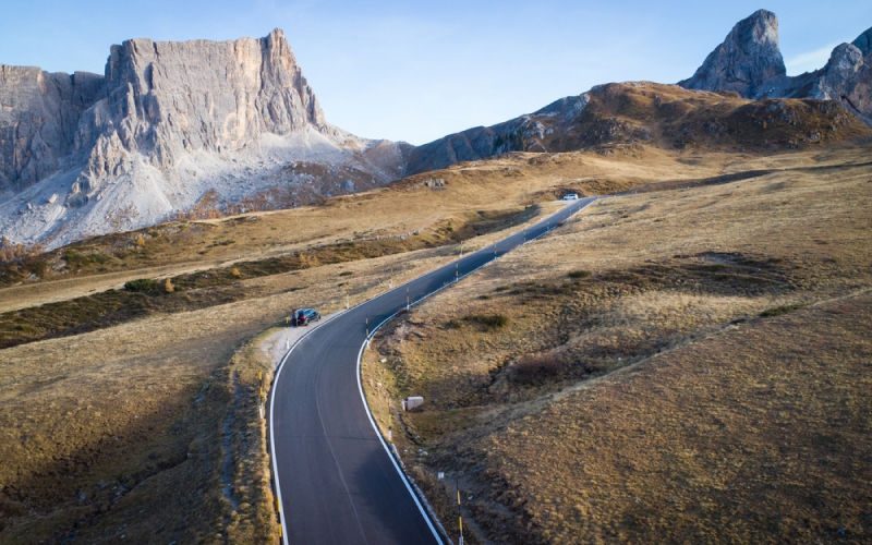 Passo Giau e il Monte Nuvolau